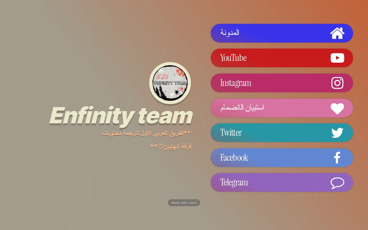 Enfinity team